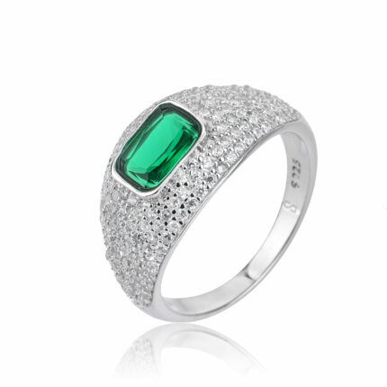 טבעת ZSI249-GREEN